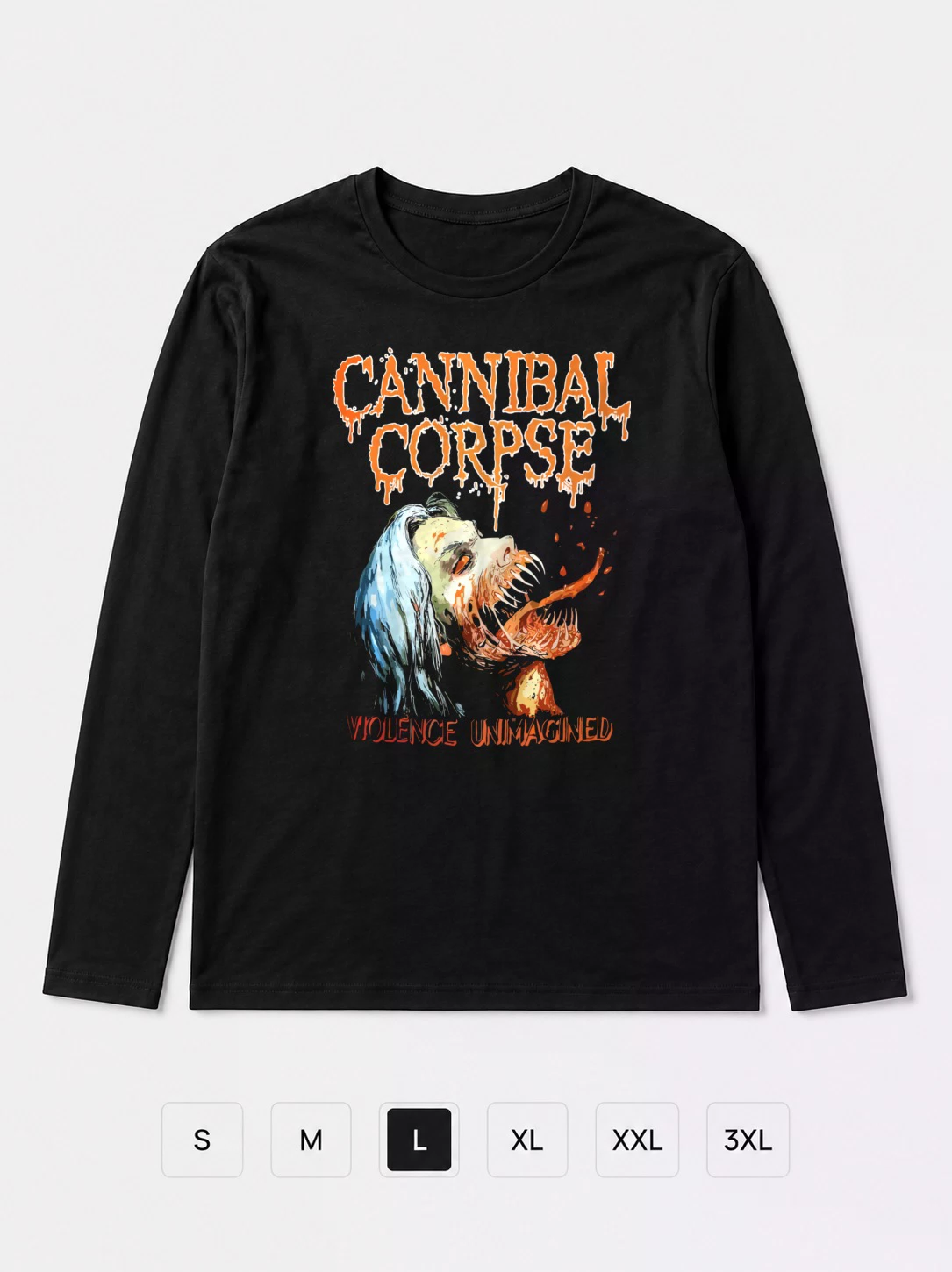 Лонгслив Cannibal corpse