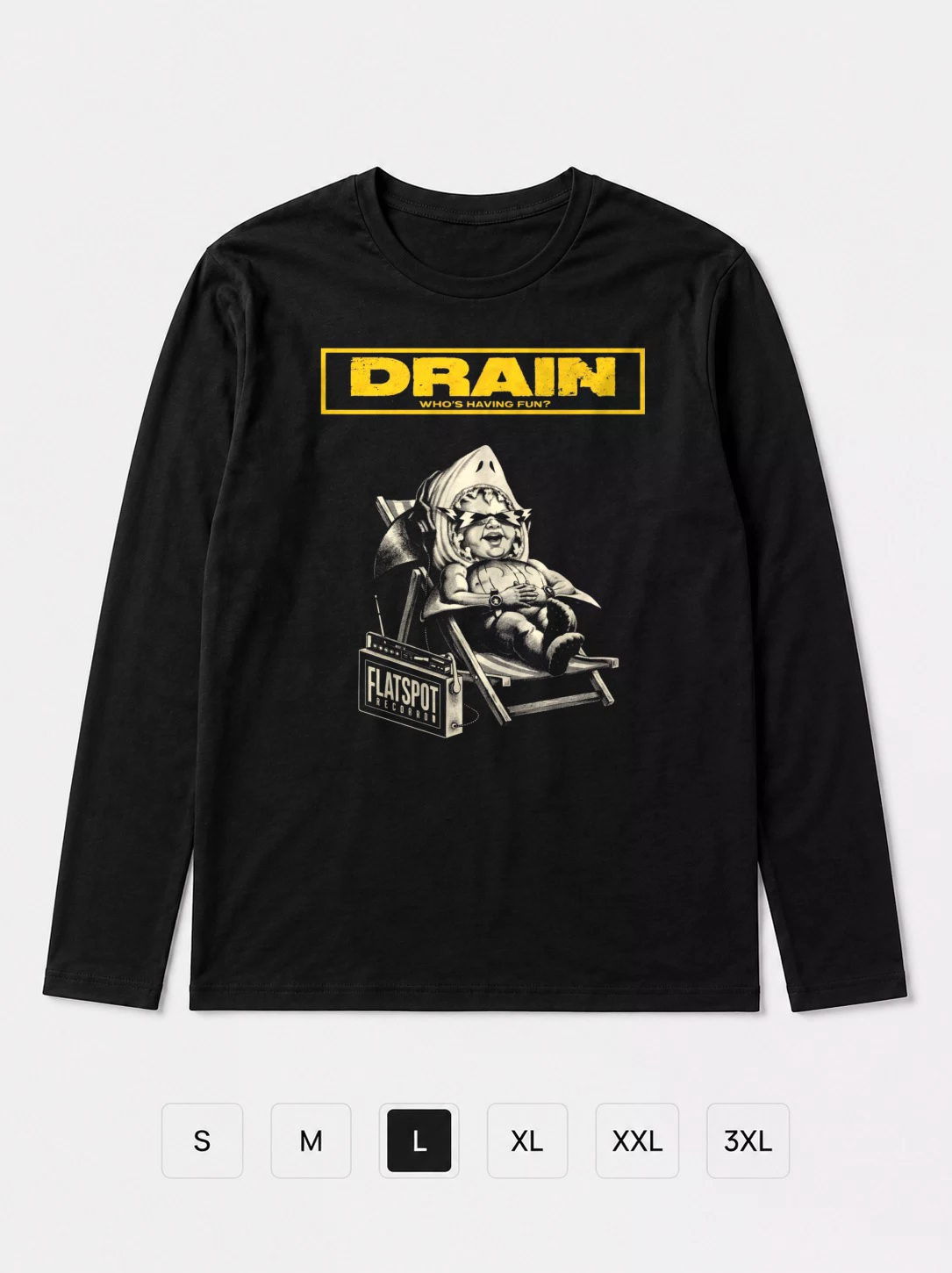 Лонгслив Drain