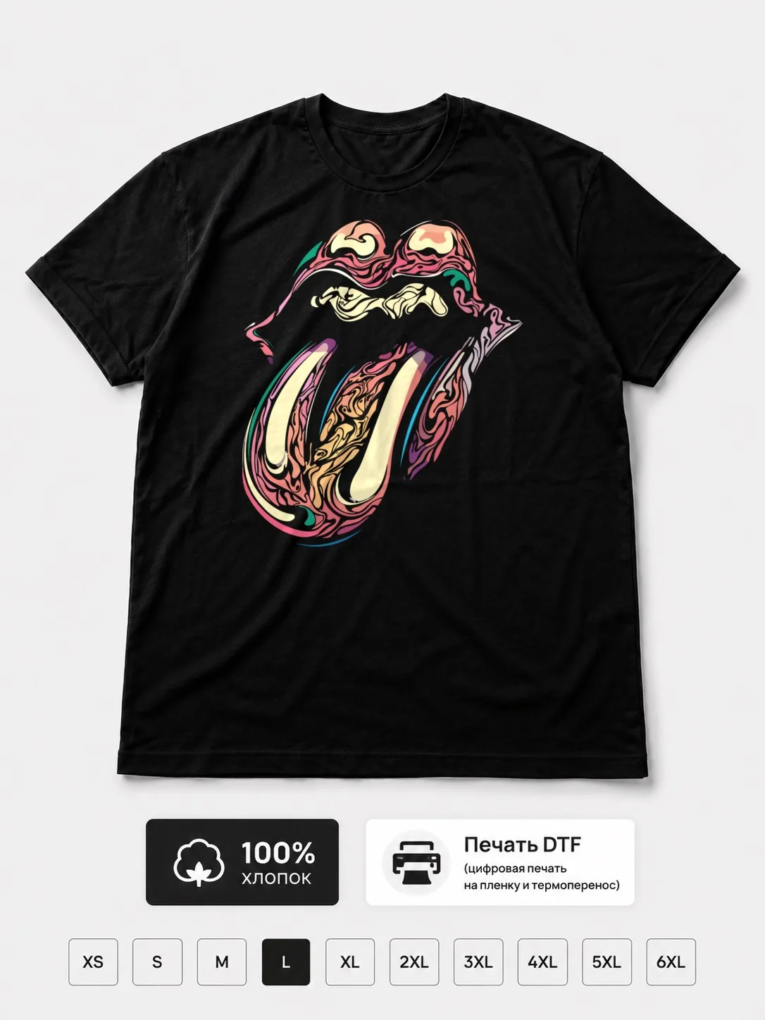 Футболка Rolling Stones Fan Art