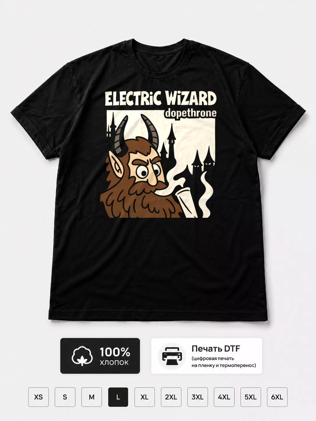 Футболка Electric Wizard прикол