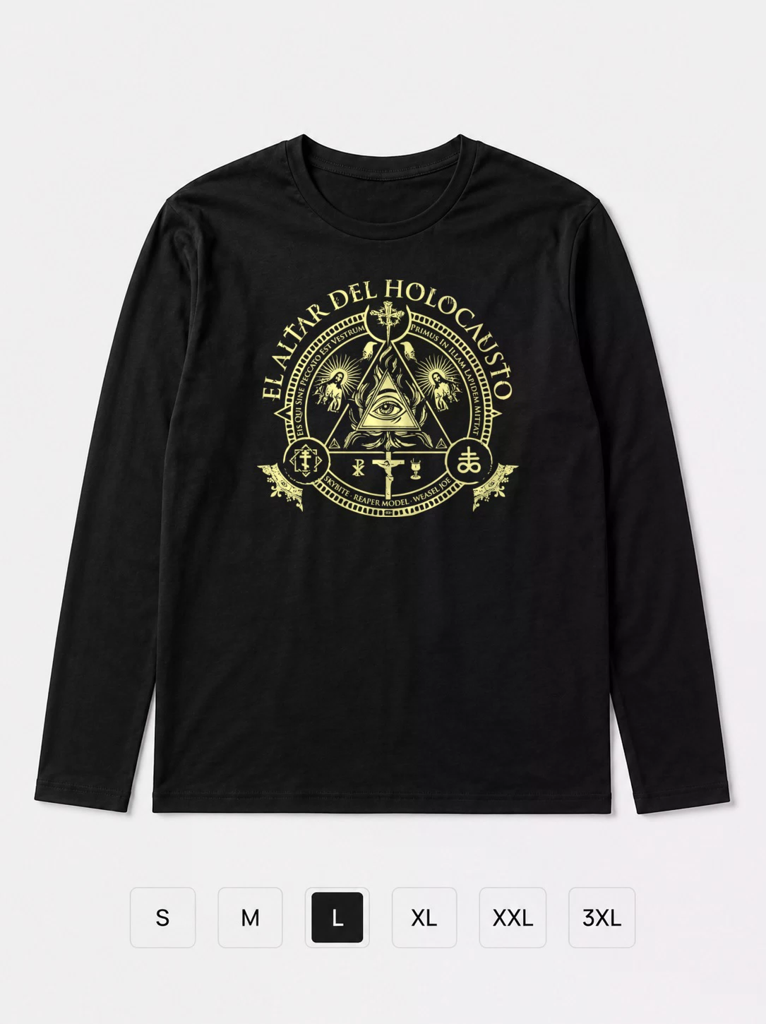 Лонгслив El altar del holocausto