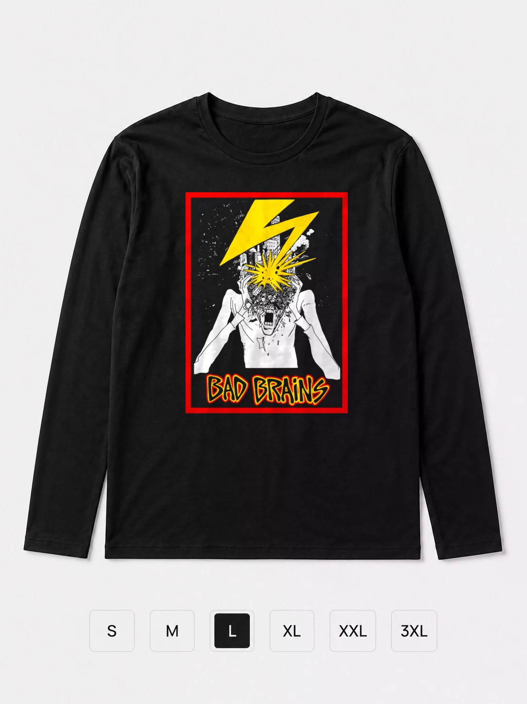 Лонгслив Bad Brains