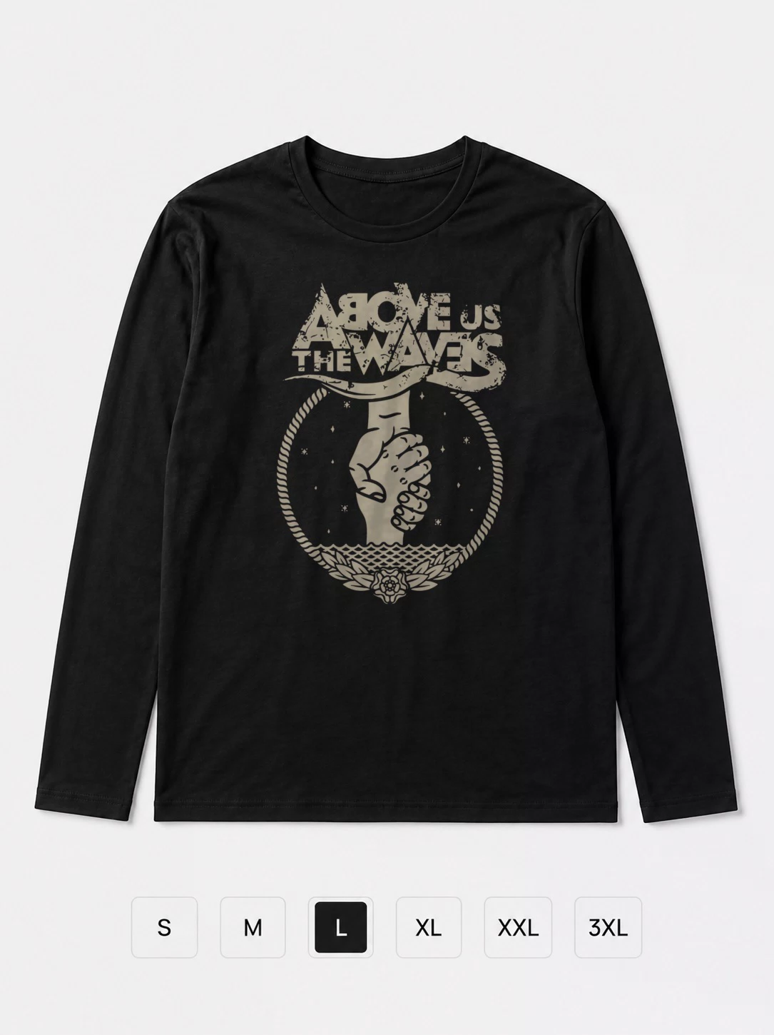 Лонгслив Above us the waves