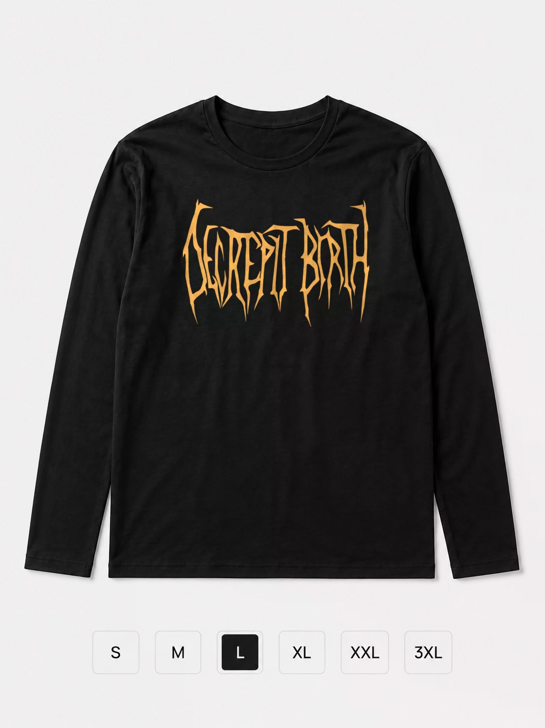 Лонгслив Decrepit birth