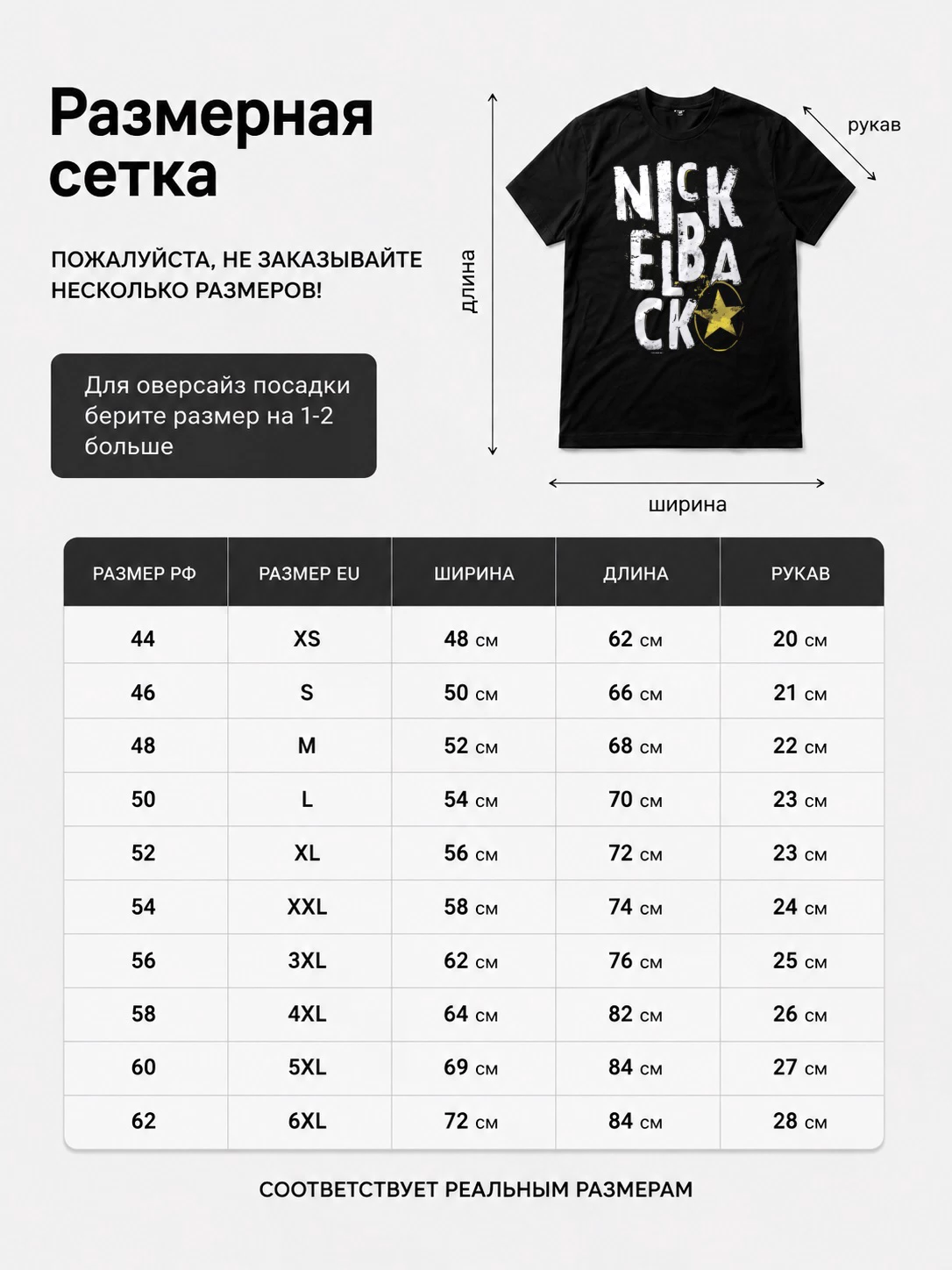 Детали: Футболка Nickelback