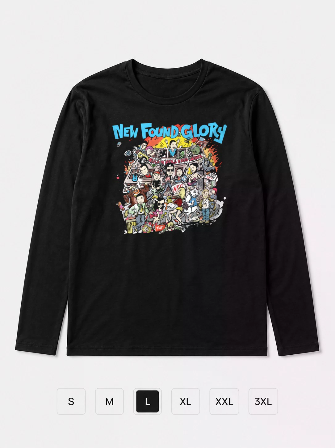 Лонгслив New Found Glory