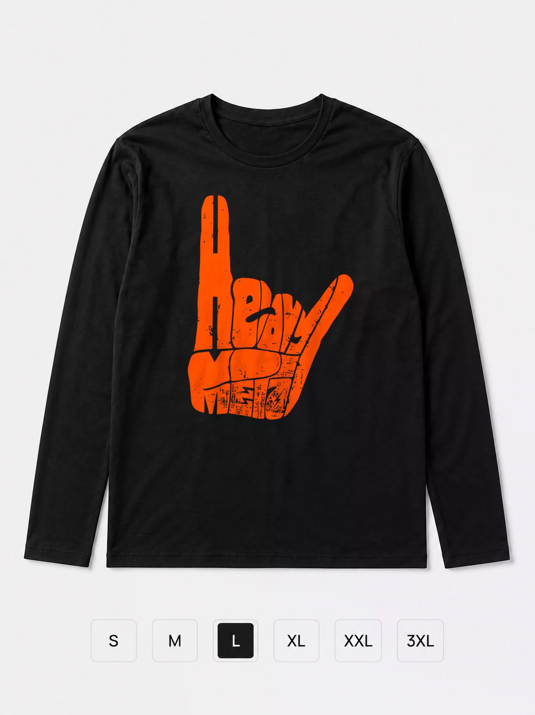 Лонгслив Heavy Metal