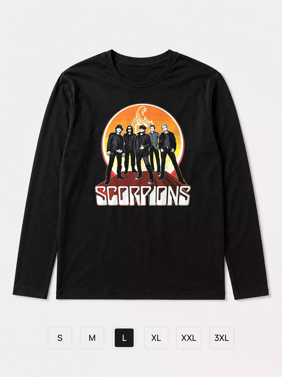 Лонгслив Scorpions