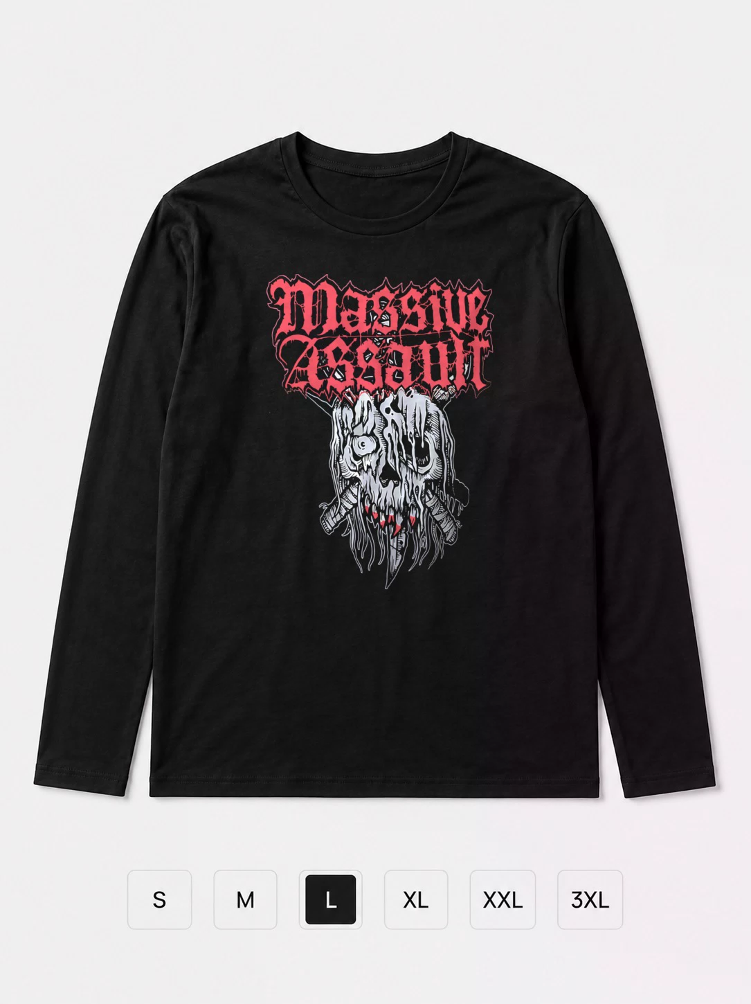 Лонгслив Massive assault