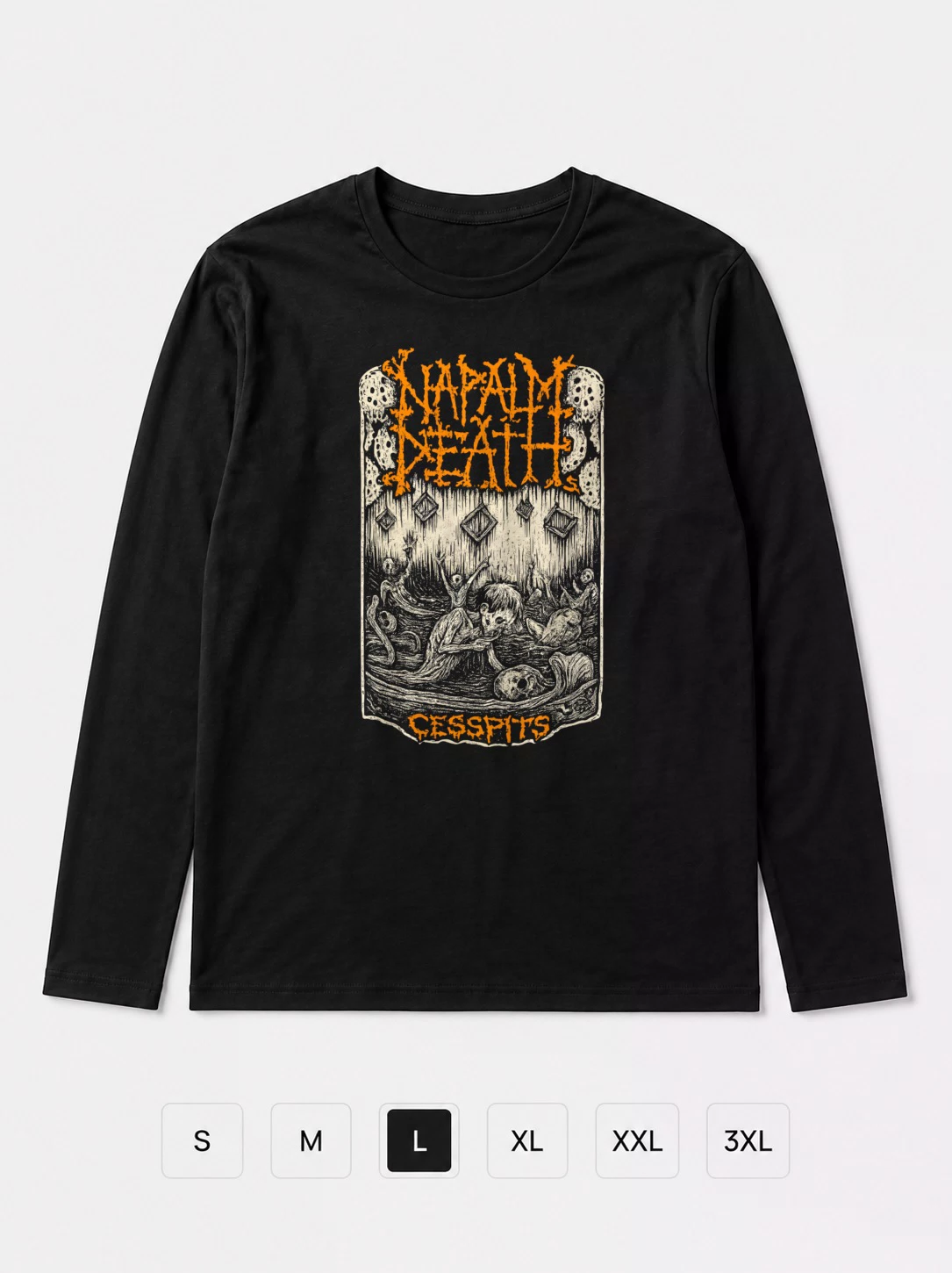 Лонгслив Napalm Death