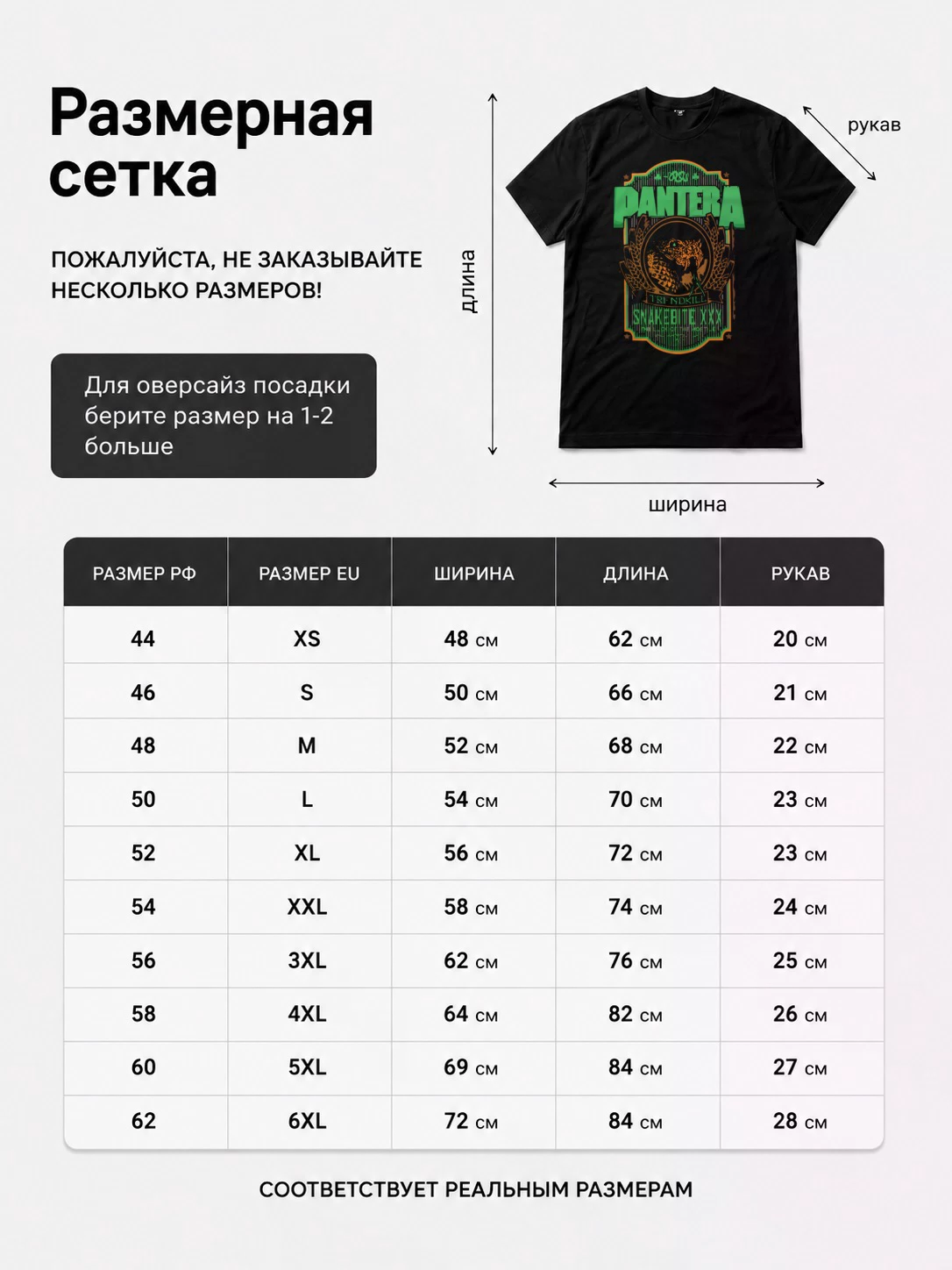 Детали: Футболка Pantera