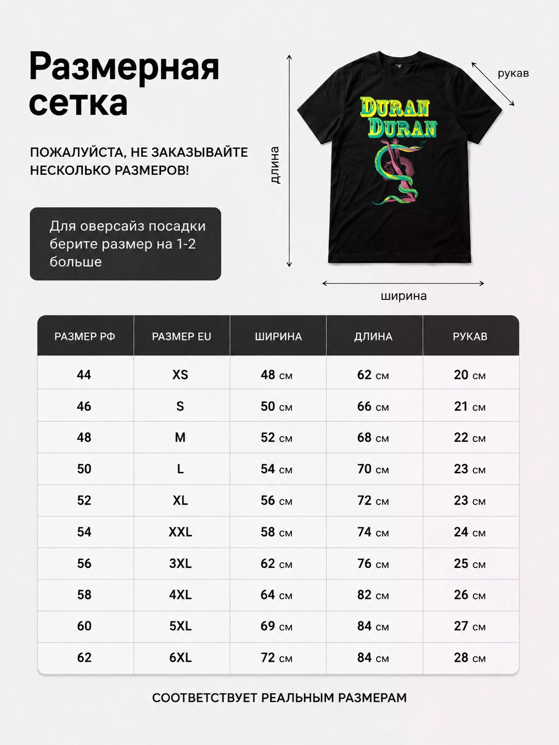 Детали: Футболка Duran Duran