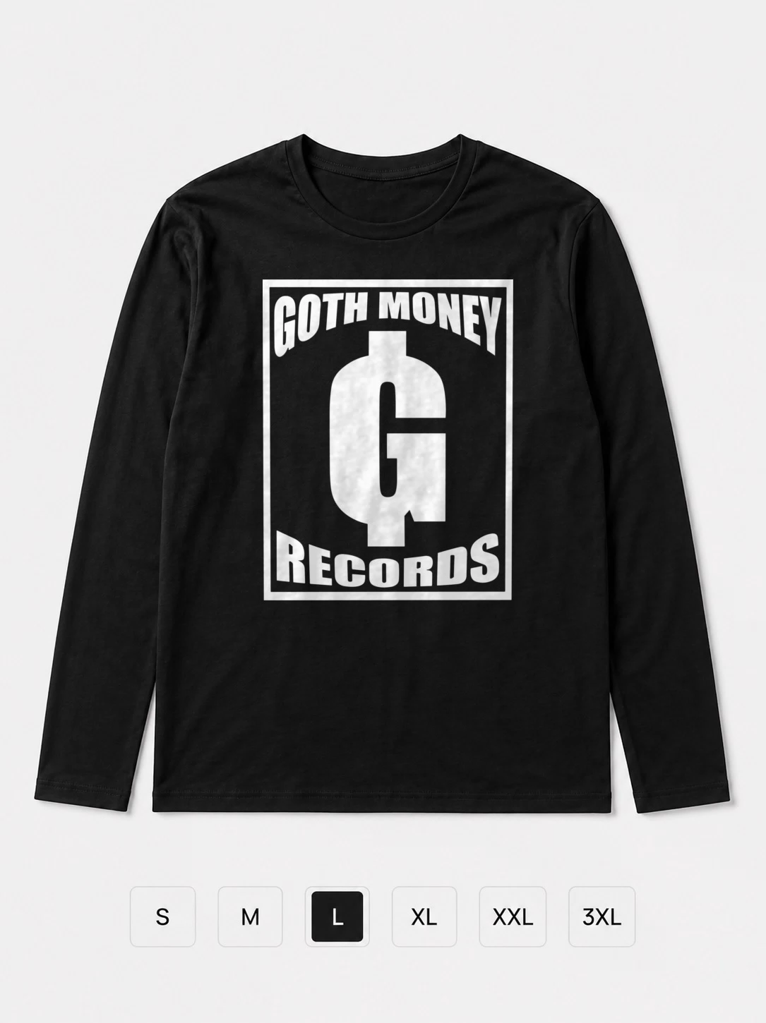 Лонгслив Goth Monkey Records