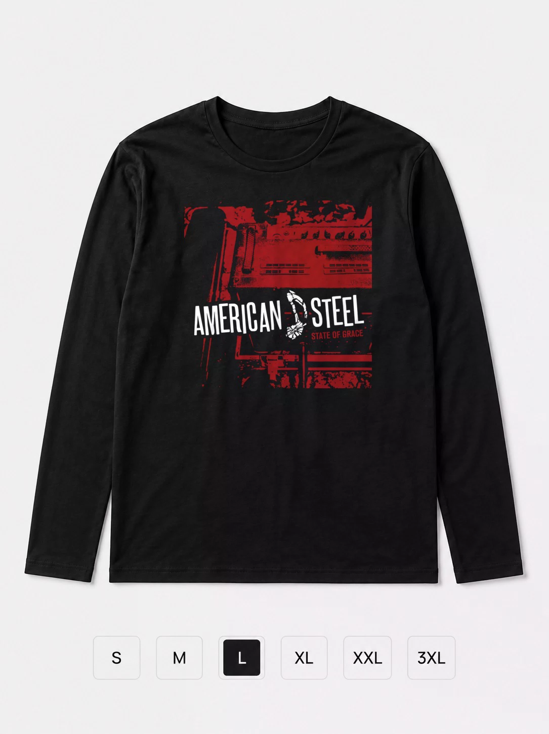 Лонгслив American steel