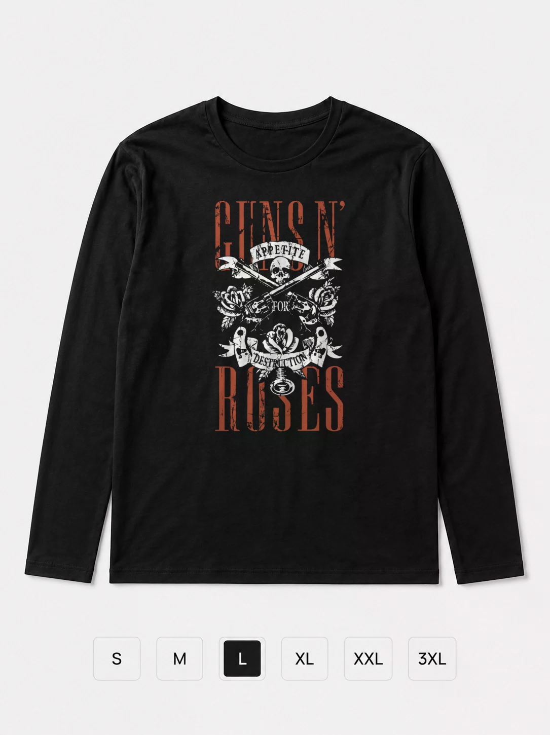 Лонгслив Guns and Roses