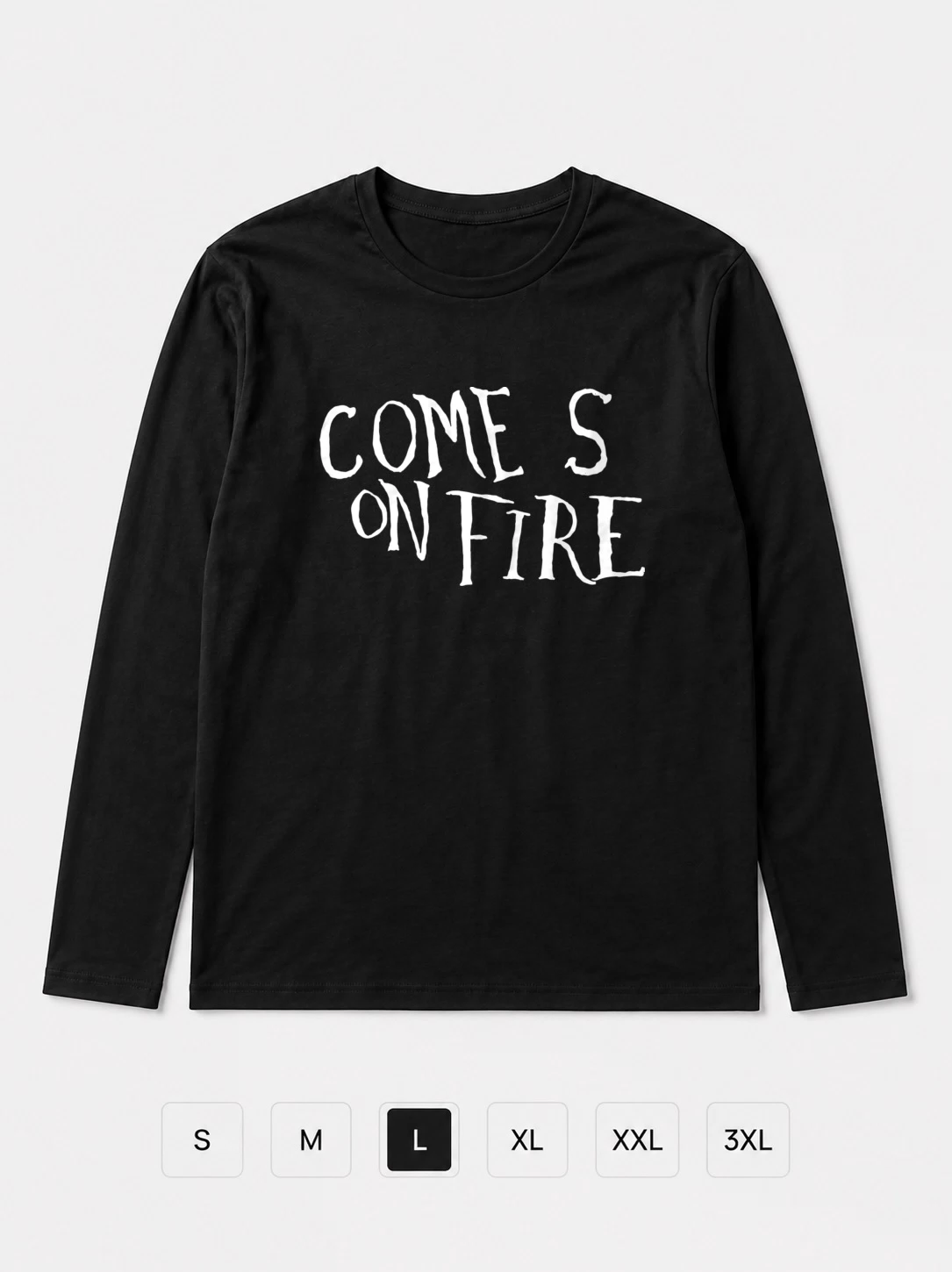 Лонгслив Comets on fire
