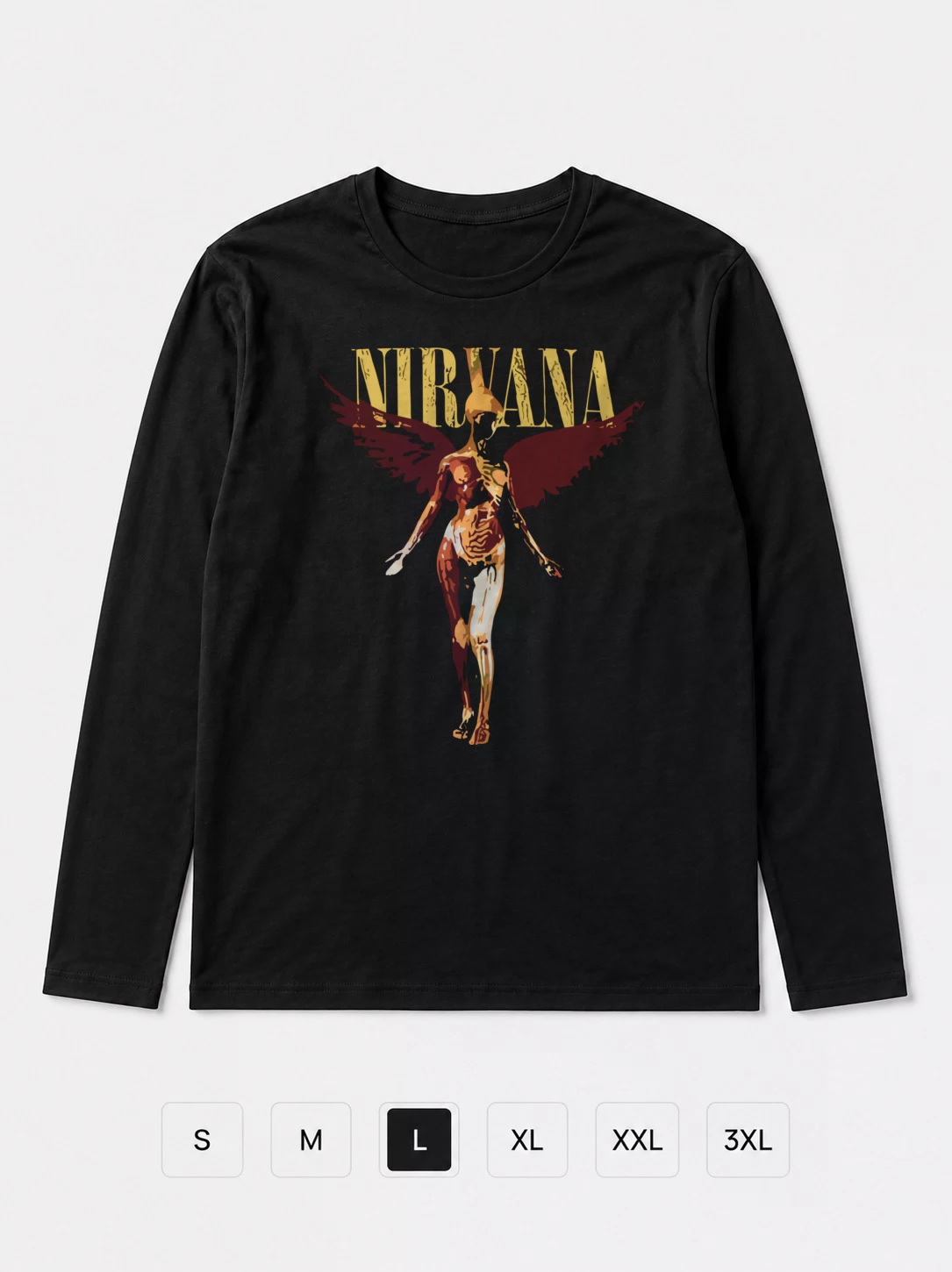 Лонгслив Nirvana