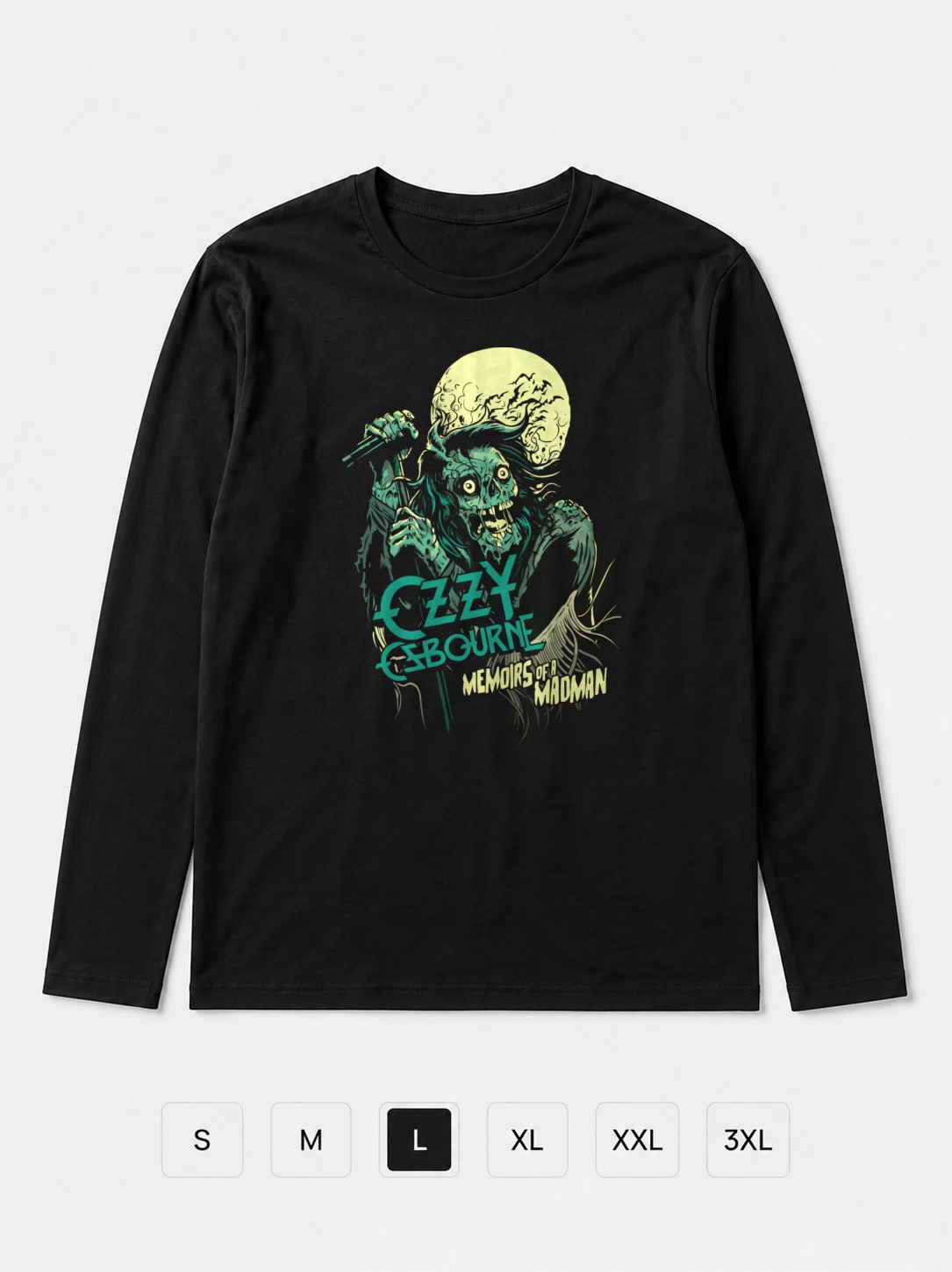 Лонгслив Ozzy Osbourne Fan Art