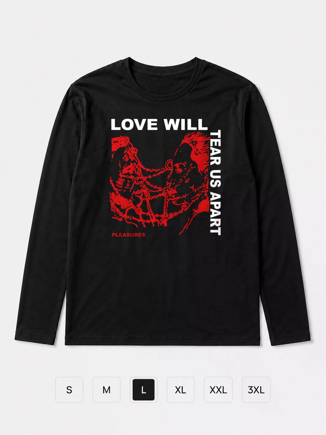 Лонгслив Love Will Tear Us Apart