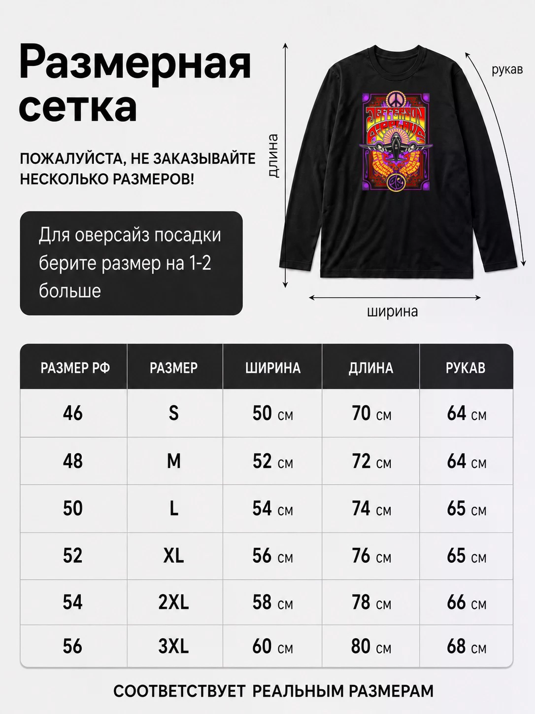 Детали: Лонгслив Jeferson Airpane