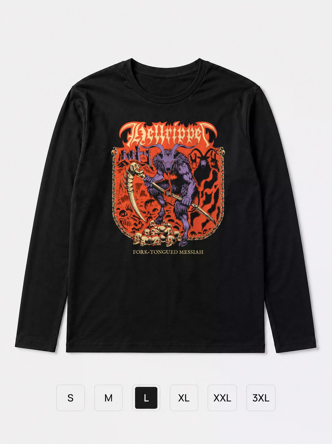 Лонгслив Hellripper