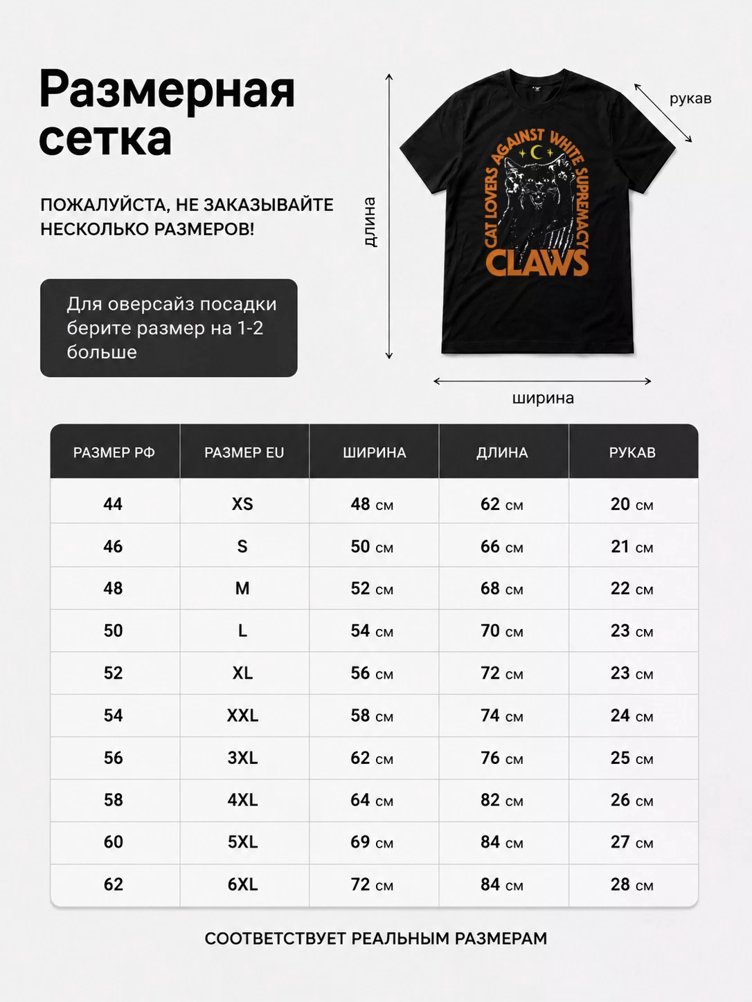 Детали: Футболка Claws arch