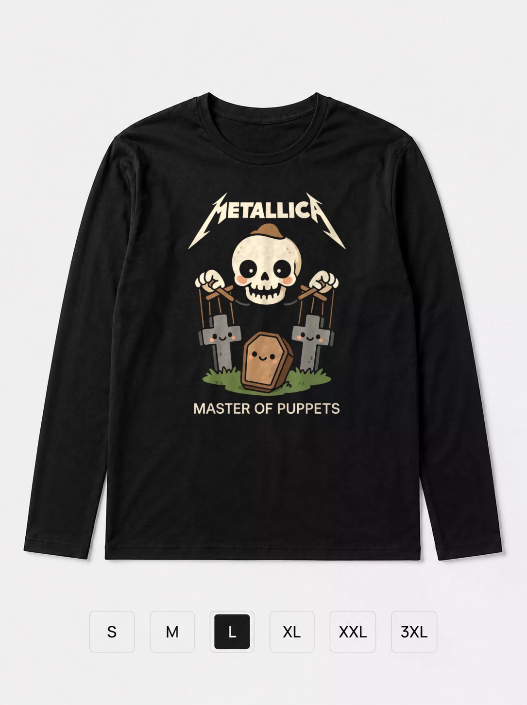 Лонгслив Metallica прикол