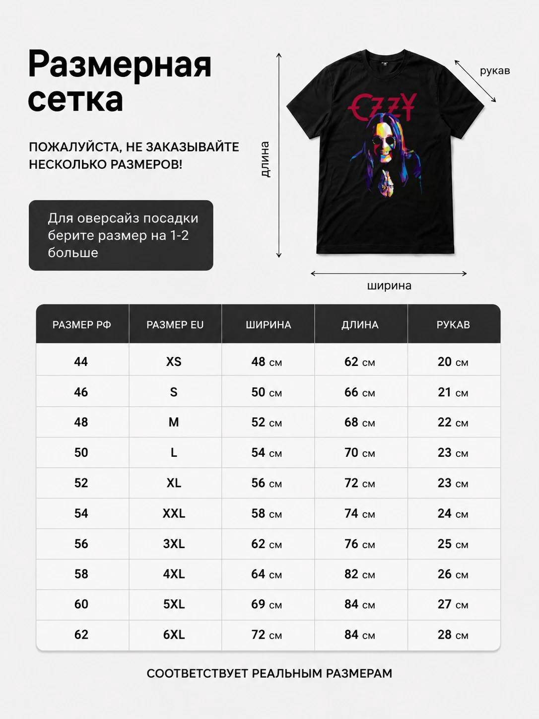 Детали: Футболка Ozzy Osbourne