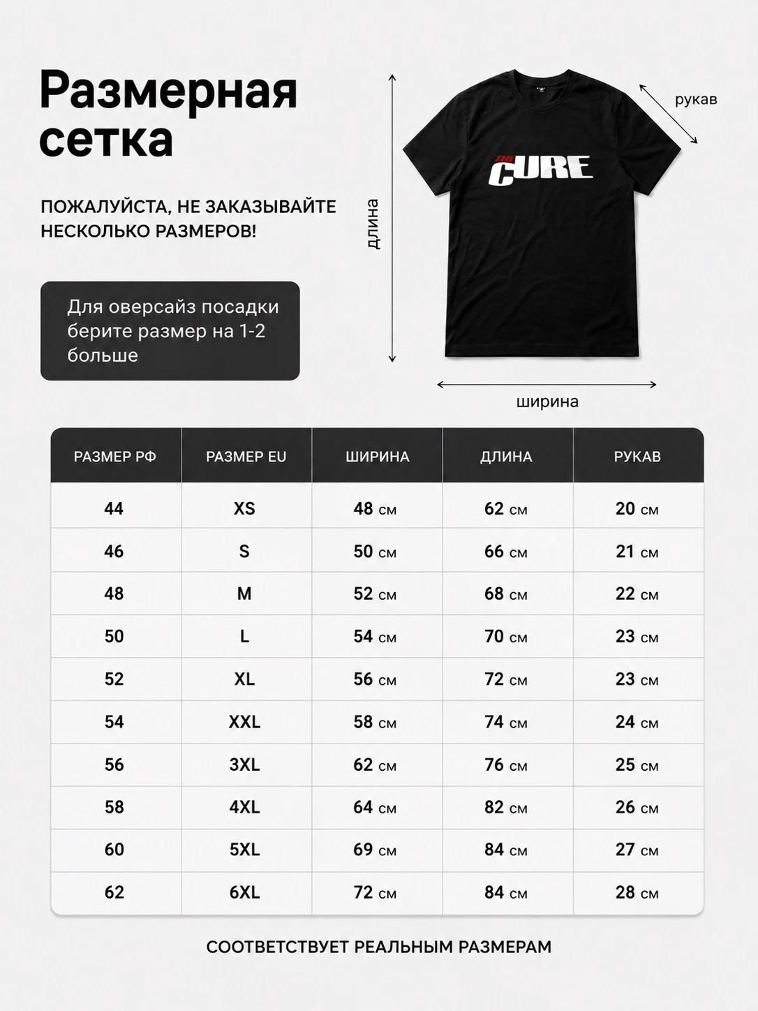 Детали: Футболка Cure