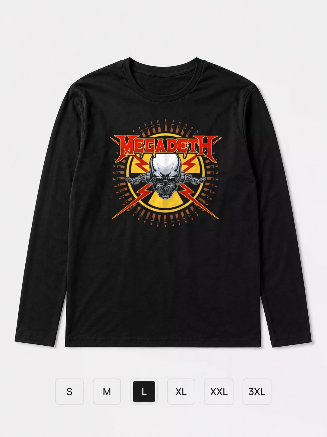 Лонгслив Megadeth