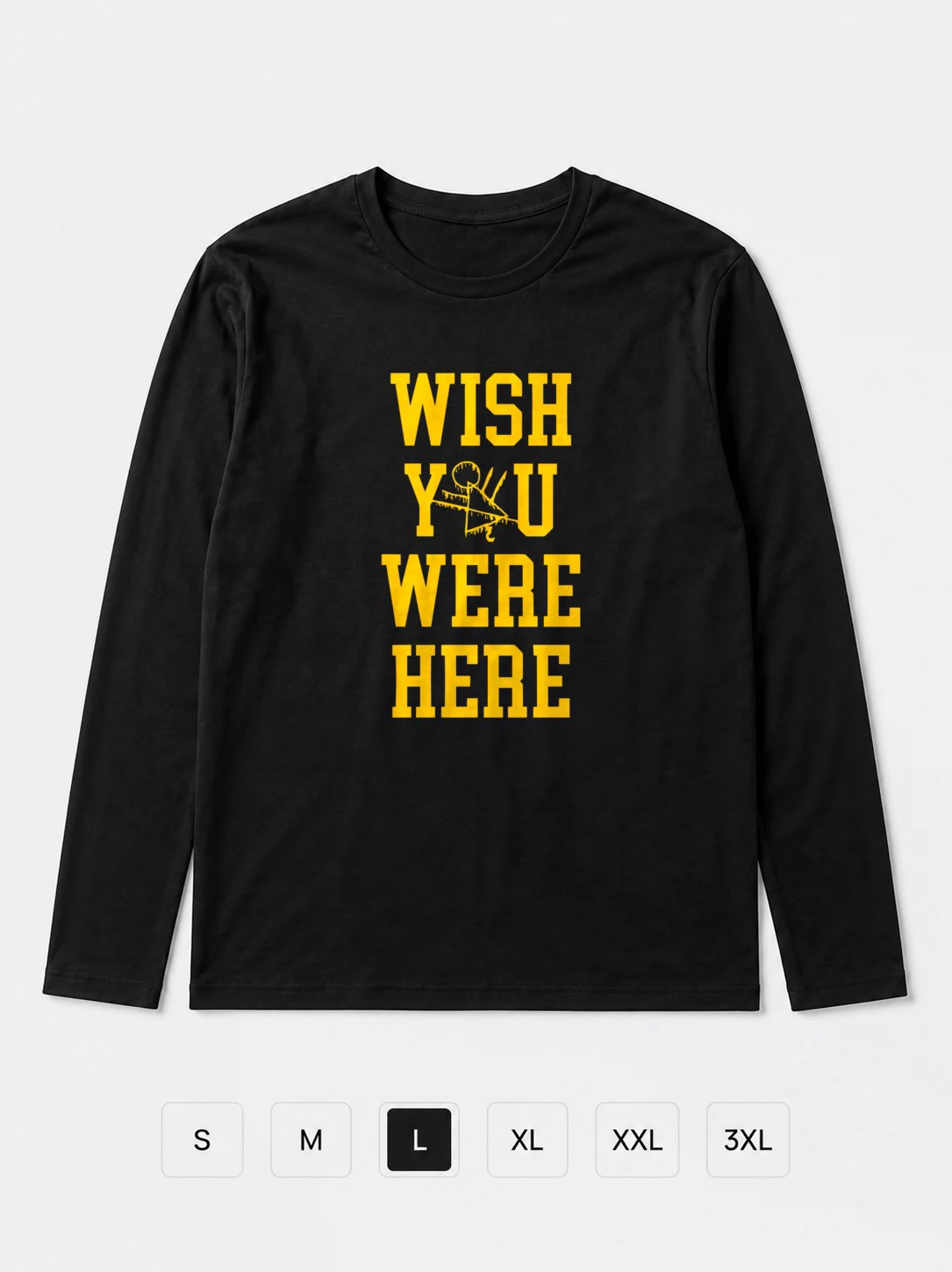 Лонгслив Wish you were here