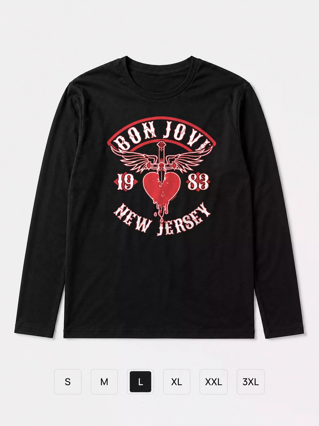 Лонгслив Bon Jovi