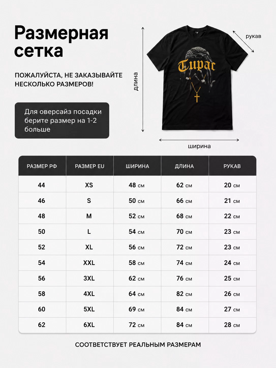 Детали: Футболка Tupac