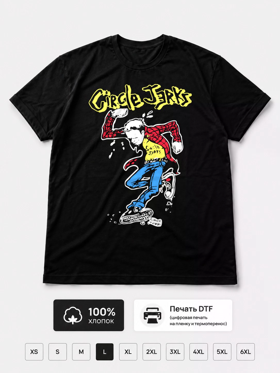 Футболка Circle Jerks