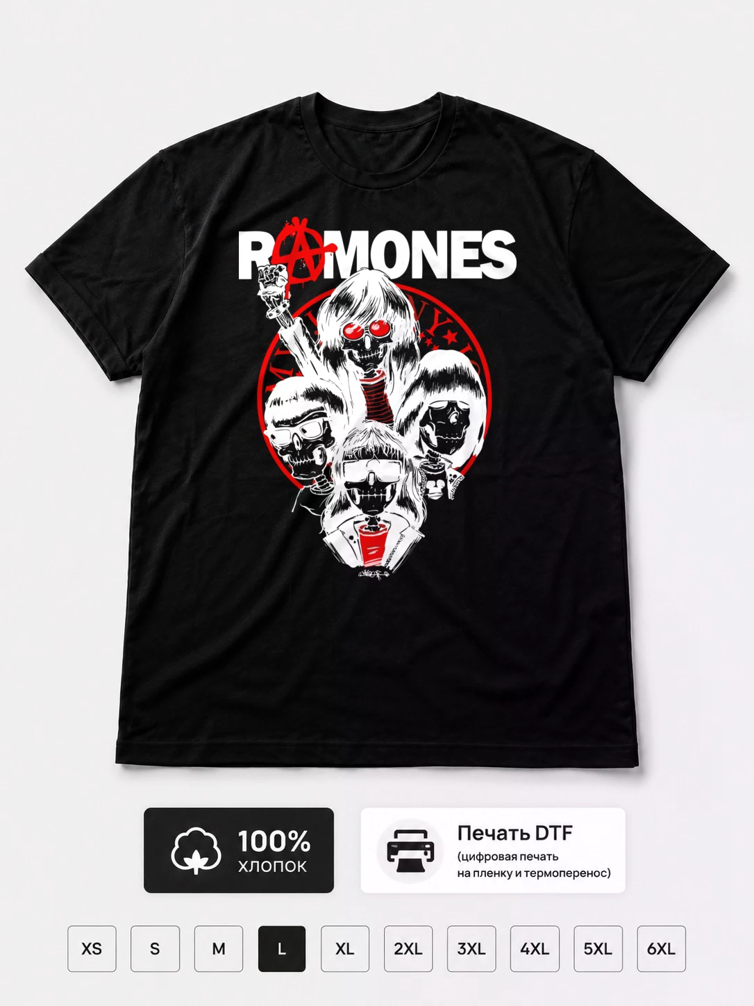 Футболка Ramones