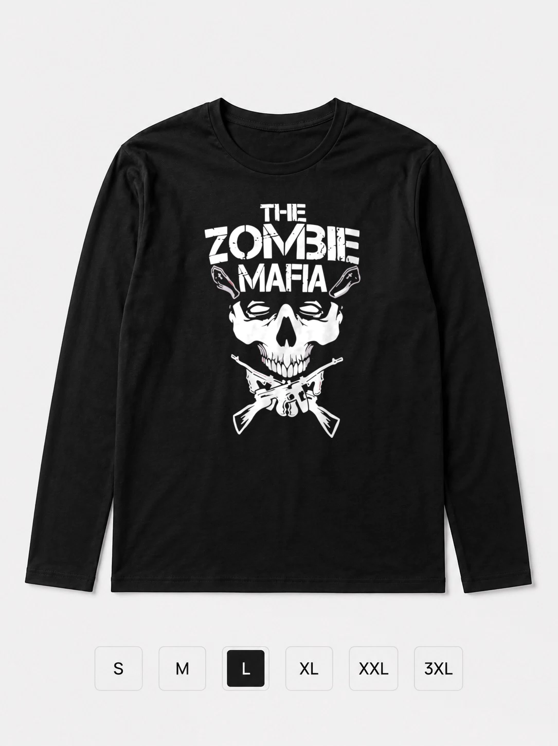 Лонгслив The zombie mafia