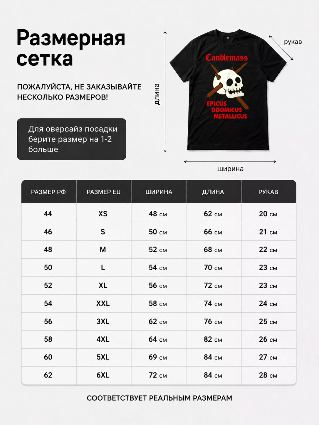 Детали: Футболка Candlemass прикол