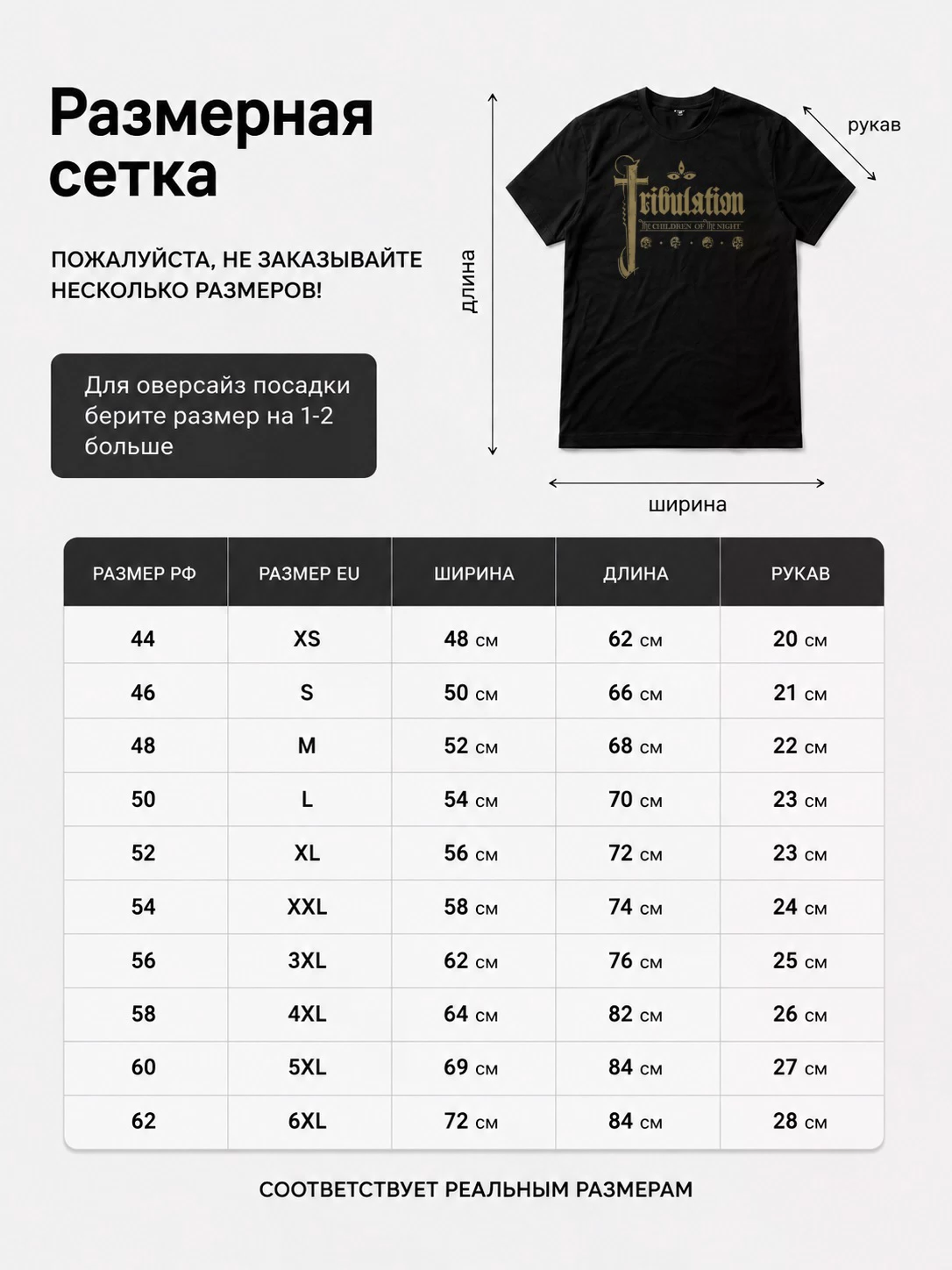 Детали: Футболка Tribulation