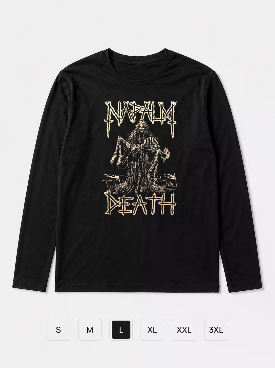 Лонгслив Naplam death