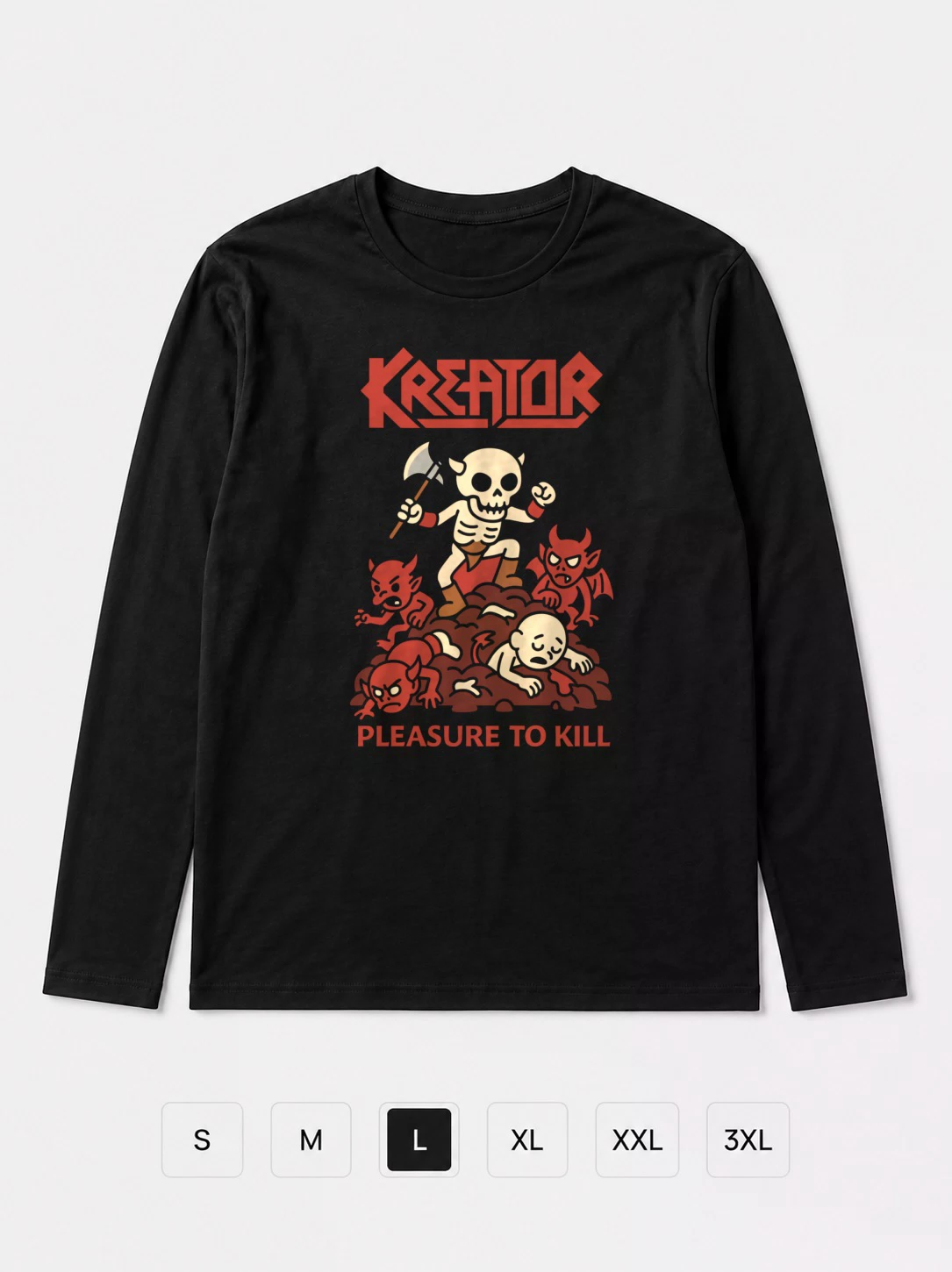 Лонгслив Kreator прикол