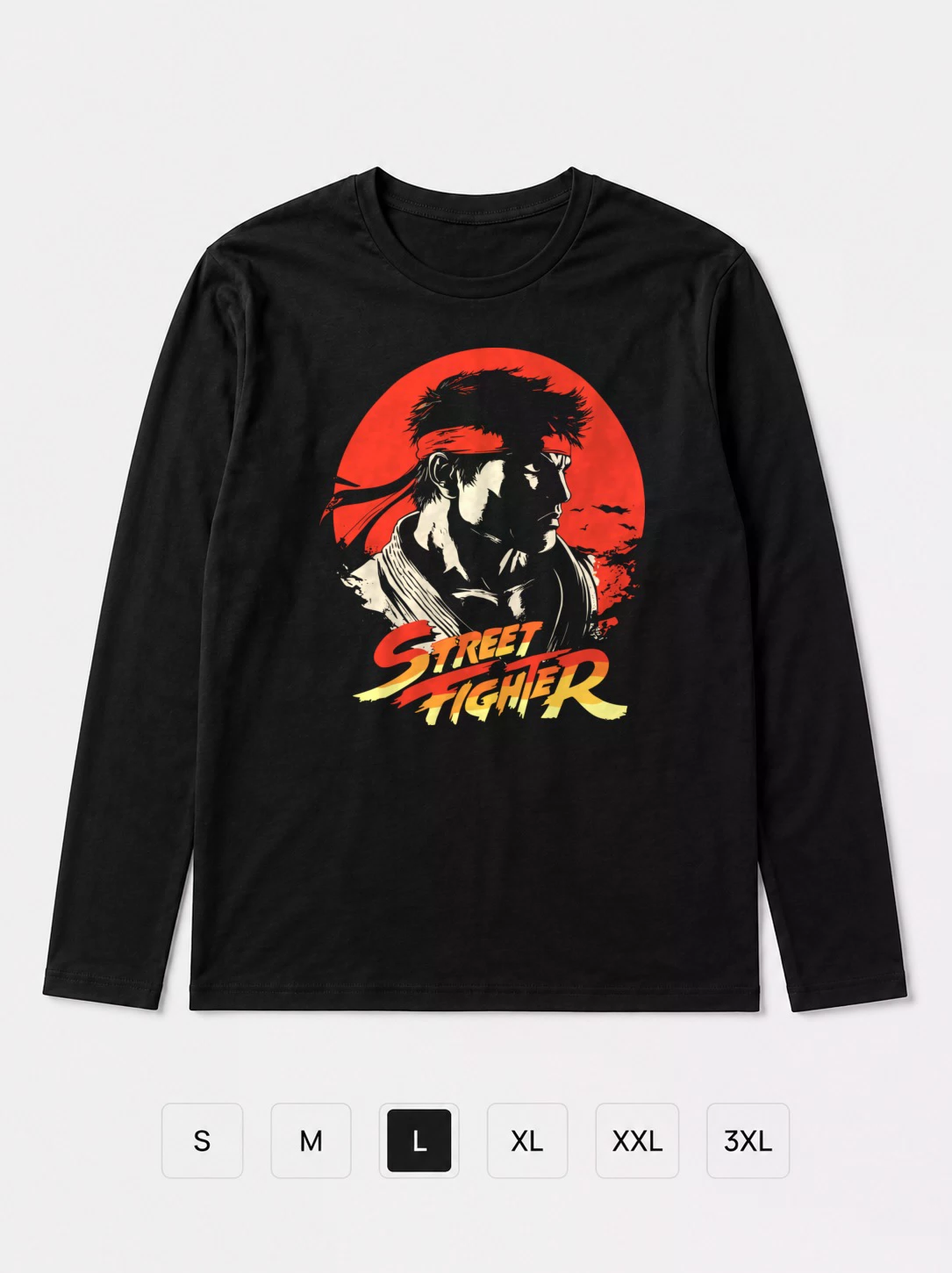 Лонгслив Street Fighter Fan Art