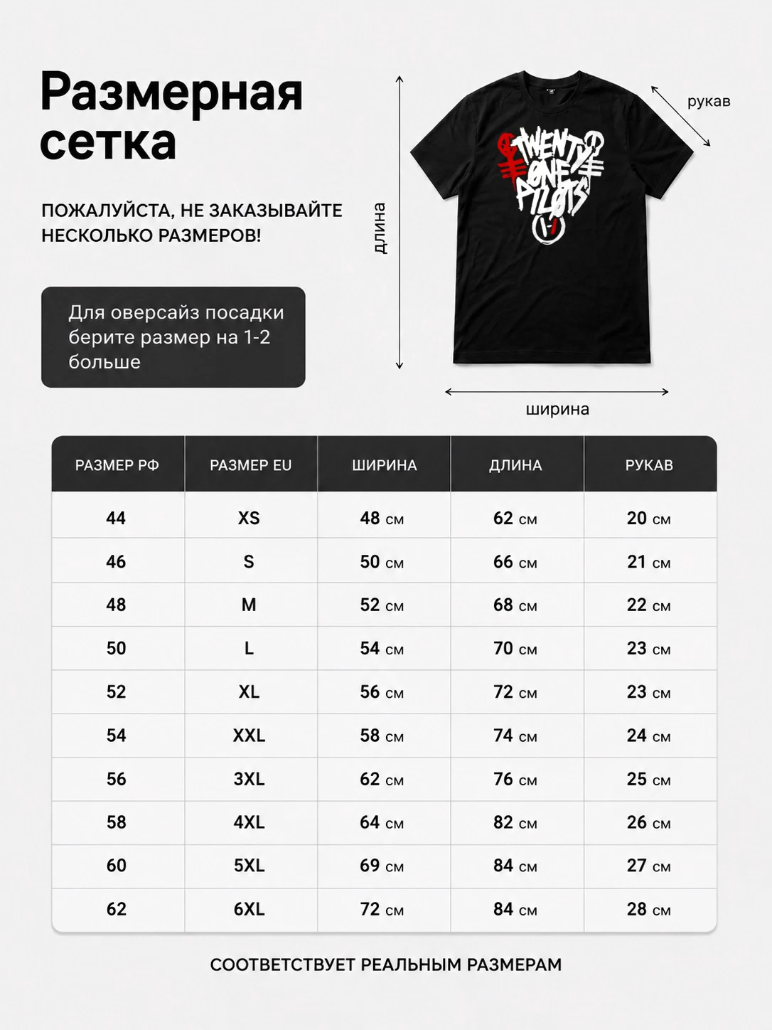 Детали: Футболка Twenty One Pilots