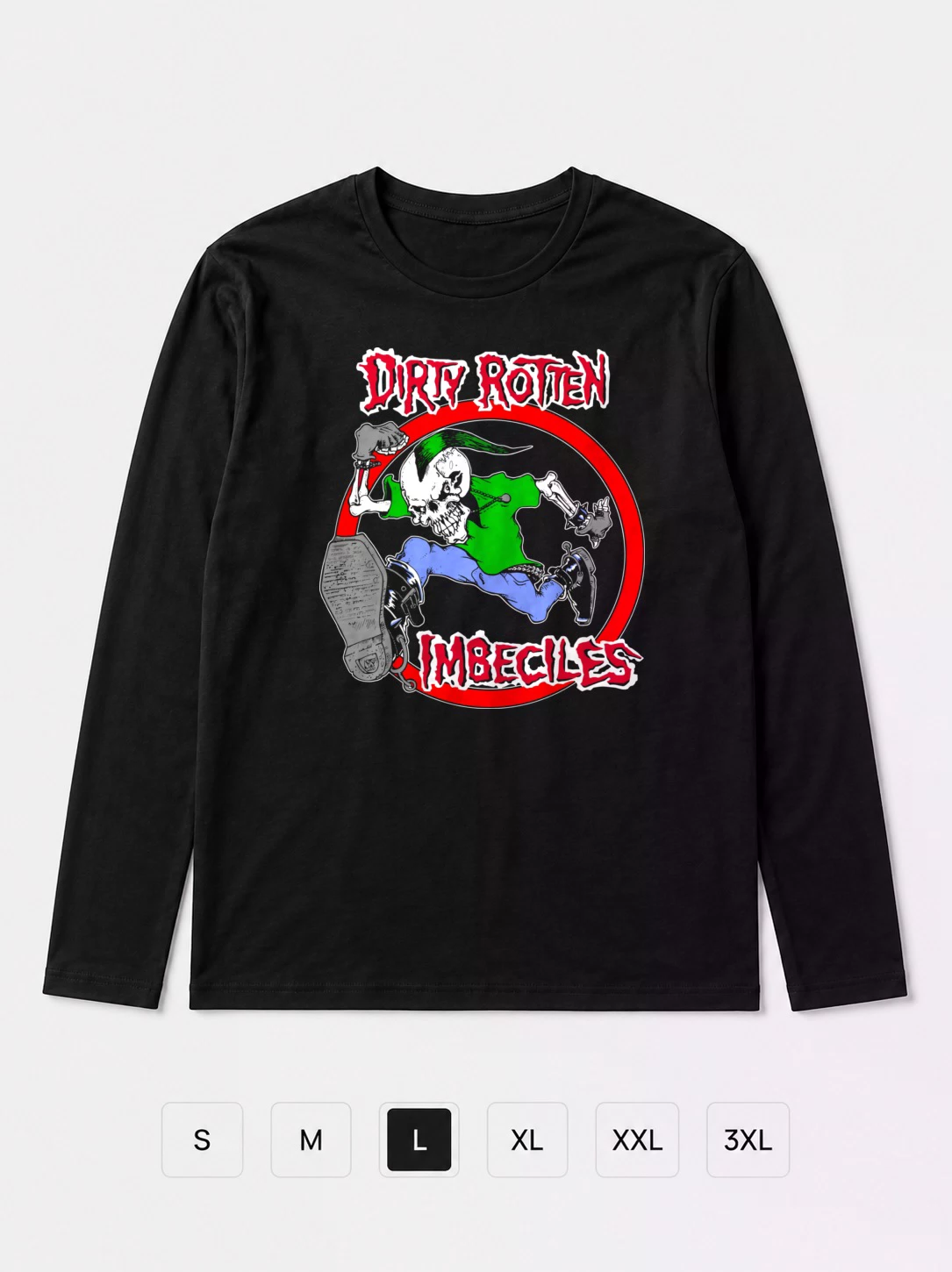Лонгслив Dirty Rotten Imbeciles