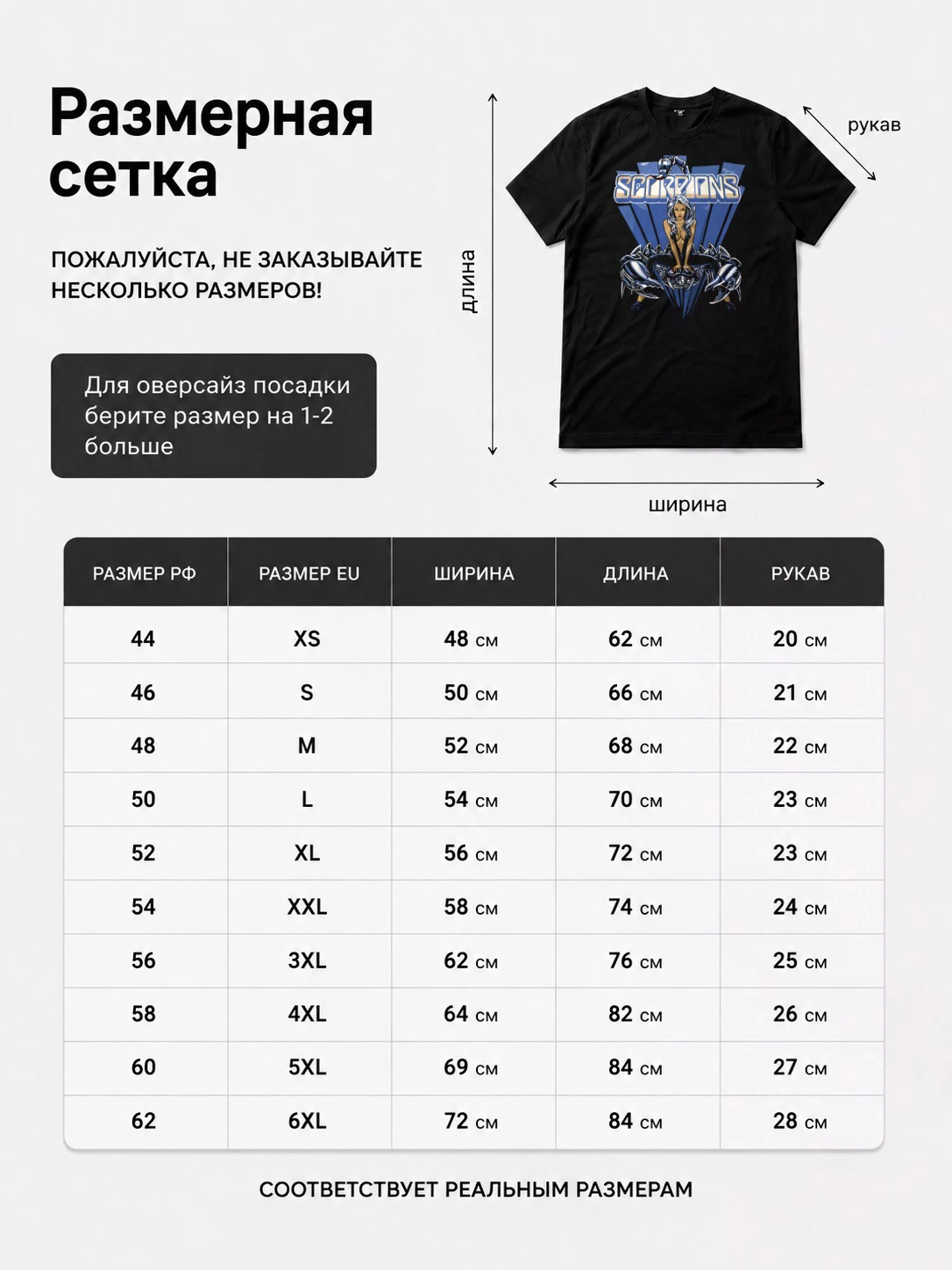 Детали: Футболка Scorpions