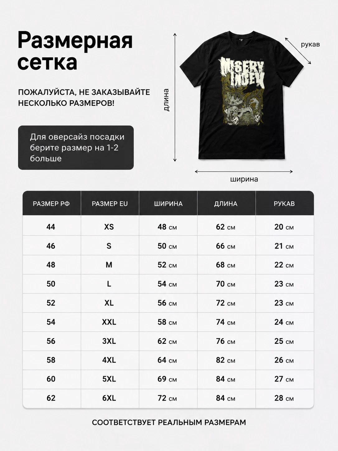 Детали: Футболка Misery index