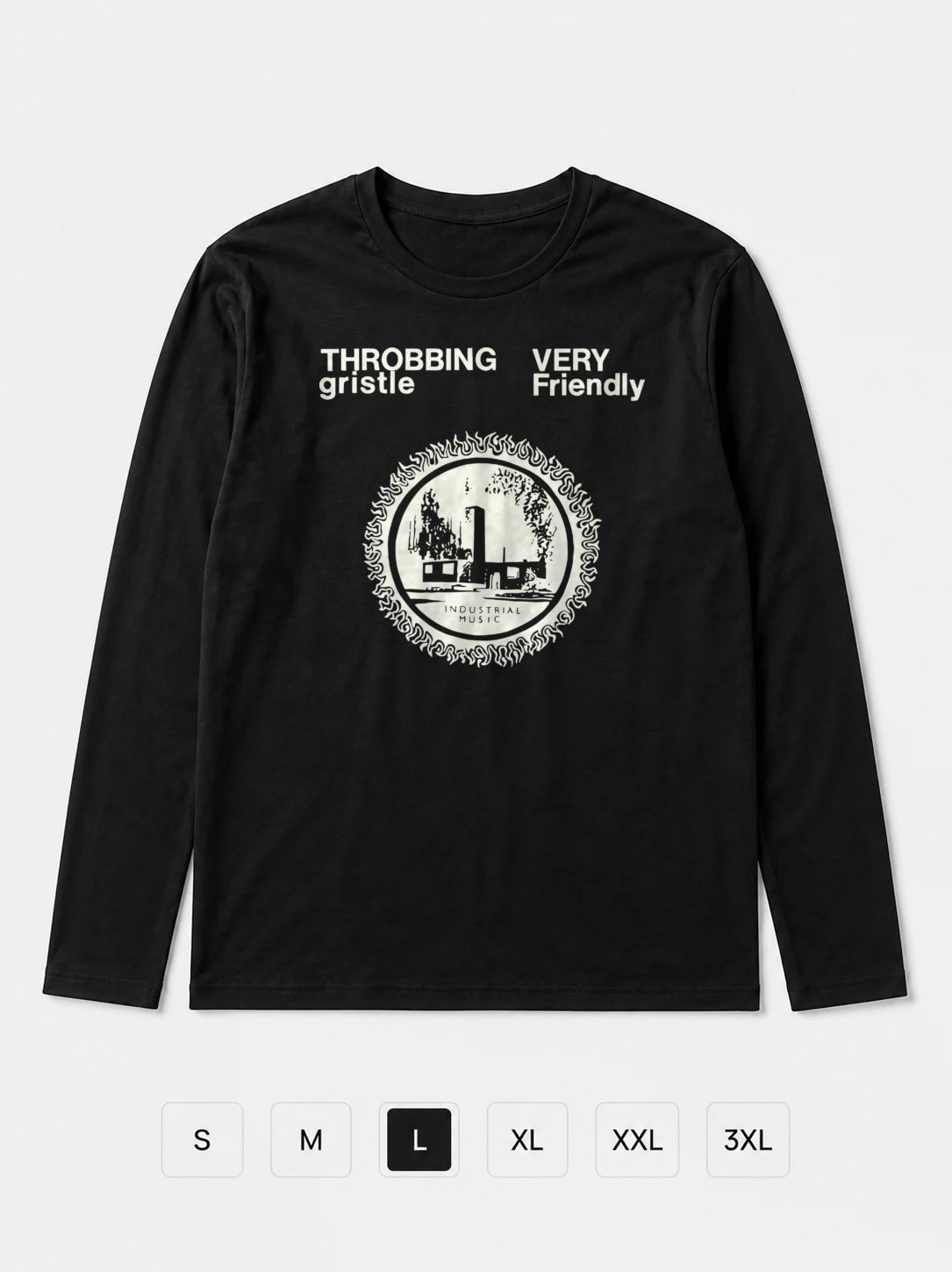 Лонгслив Throbbing Gristle