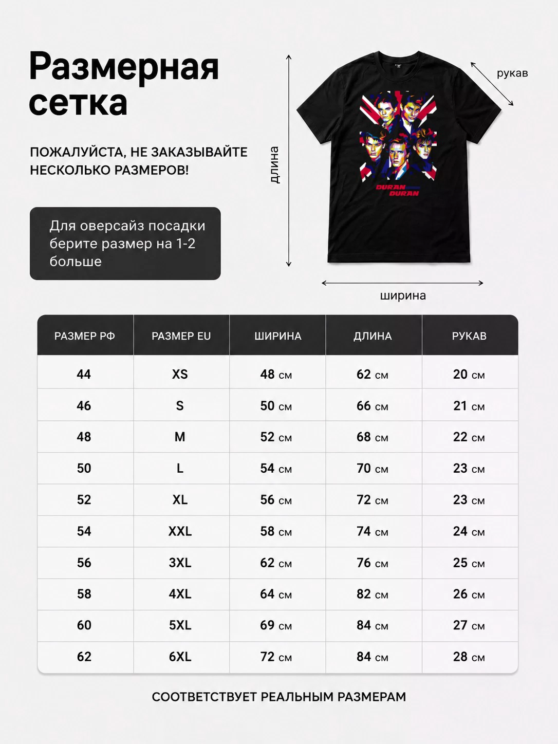 Детали: Футболка Duran Duran