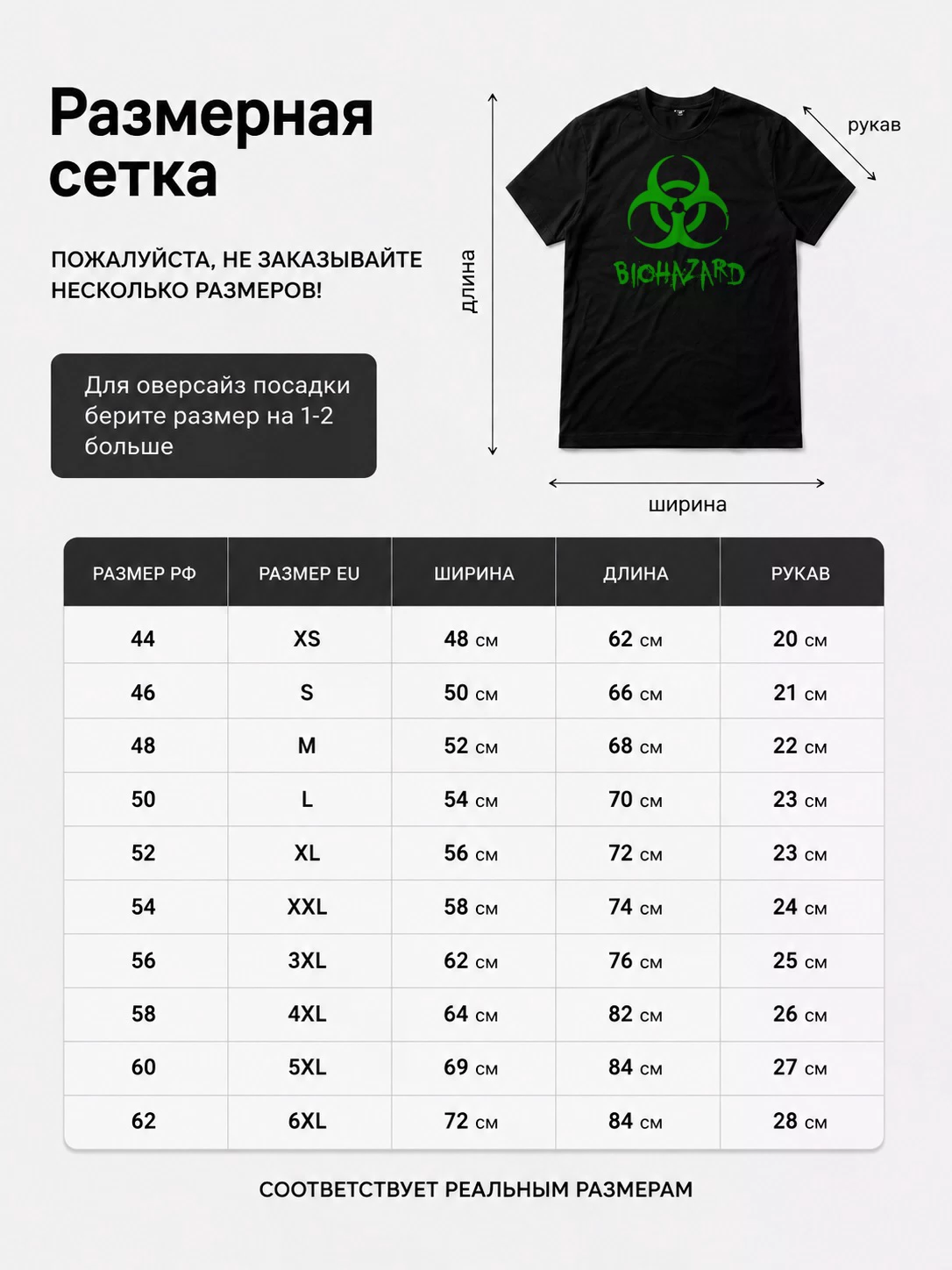 Детали: Футболка Biohazard