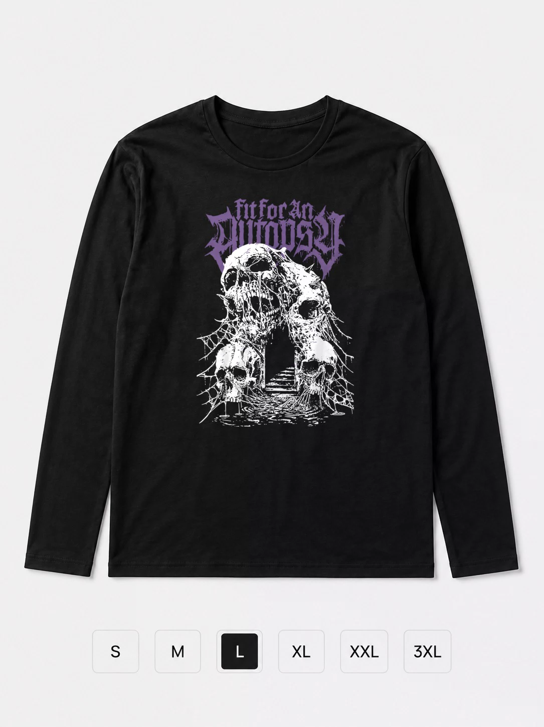 Лонгслив Fit for an autopsy