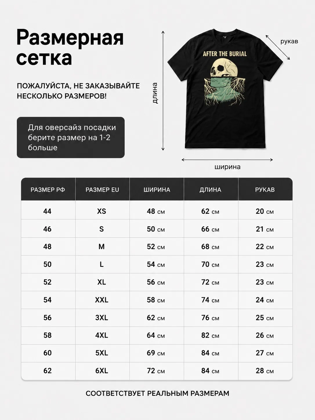 Детали: Футболка After The Burial